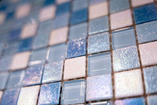 Background Of Colorful Samples Of A Ceramic Tile