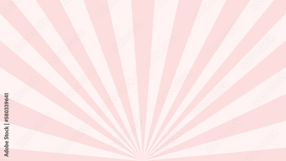 Aufkleber pink background sun rays pattern abstract design. summer background.