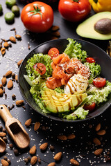 Healthy and Delicious Smoked Salmon Avocado Salad