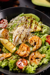 Shrimp and Avocado Egg Salad Delight