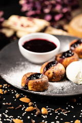 Sweet Cheese Balls, Candied Cheese Bites, Confectionery-Coated Miniature Cheesecakes.