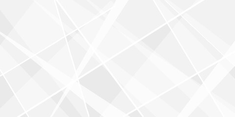 Abstract background with white and  gray background with triangles shape texture, Geometry shine and layer element vector for presentation design. Decorative web layout or poster, banner design etc .