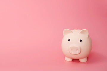 white piggy bank for saving money