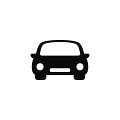 Car icon isolated on white background