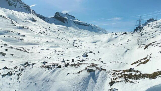 Gemmipass im Winter