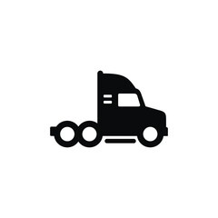 Truck icon isolated on white background