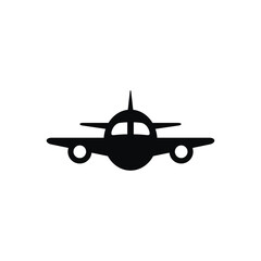 Plane icon isolated on white background