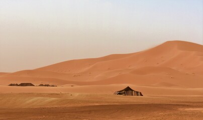 Fototapeta na wymiar Desert Encampment