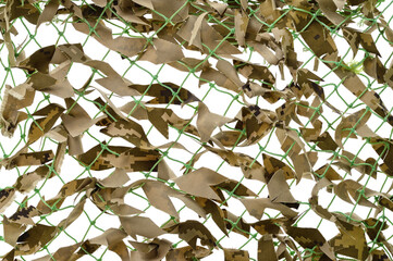 Camouflage stretch net.