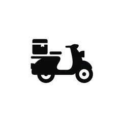 Delivery icon isolated on white background