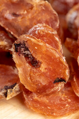 Dried chicken sausage with dried tomatoes