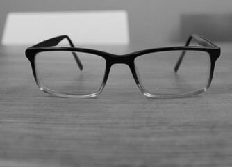 Glasses on the table