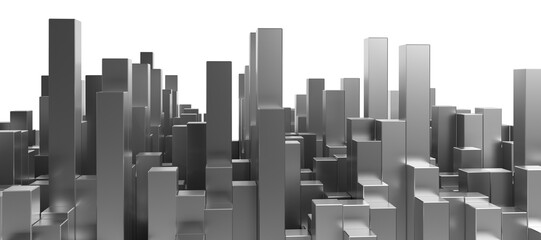 Geometric background, 3d render