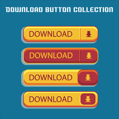 Obraz premium Free download buttons icons design