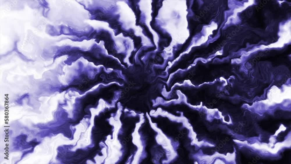 Poster purple and pink corridor. motion. light beautiful abstraction with a tunnel in the shape of a flower