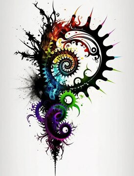 Sacred Geometry in Fractal Form