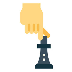 chess flat icon style
