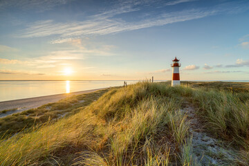 List Ost Lighthouse, Sylt Island, Germany
