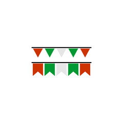 Maldives flags icon set, Maldives independence day icon set vector sign symbol