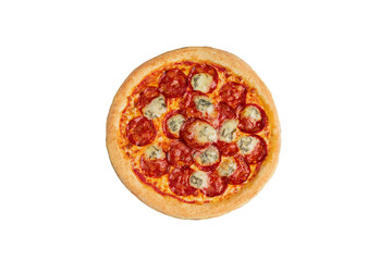 spicy pepperoni pizza with mozzarella cheese delicious homemade pepperoni pizza recipe Italian-style pepperoni pizza with herbs pepperoni pizza with red pepper flakes