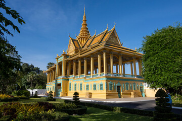 Obraz premium Palais royal de Phnom Penh, Cambodge