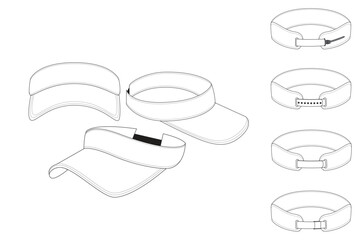 Vector template cap