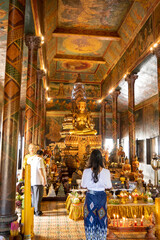 Pagode du Wat Phnom à Phnom Penh
