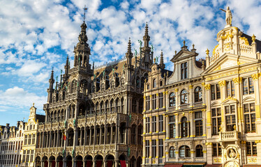 Fototapeta na wymiar The Grand Place in Brussels