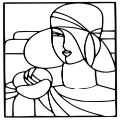 Obraz premium Beautiful digital vector art and graphics