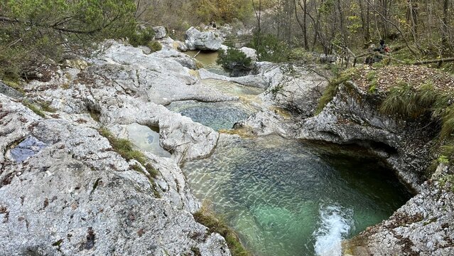 Paesaggio dei Cadini del Brenton a Belluno