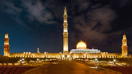 Grand Moschee Muscat Oman 