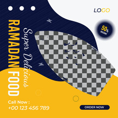 Fresh juice business marketing social media post or web banner template design with abstract background, logo and icon. 