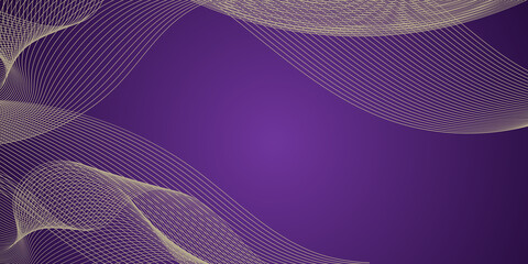 Minimal digital background with abstract lines, Purple background, Abstract background