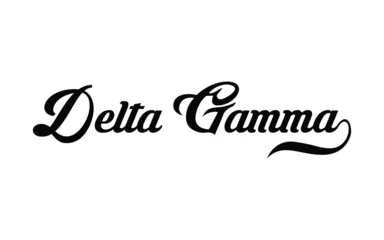 Foto op Aluminium Delta gamma typography, ΔΓ letters © Rahul