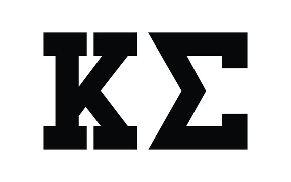 Κappa sigma greek letters, ΚΣ letters