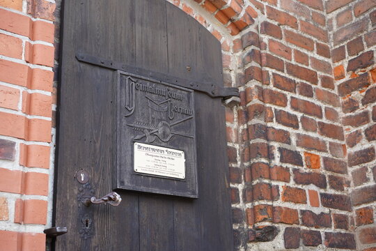 Das Heimatmuseum im mittelalterlichen Steintor in Bernau am 12.03.2023