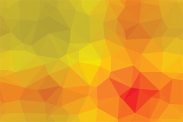 Multicolor polygon pattern. Low poly design. Vector illustration
