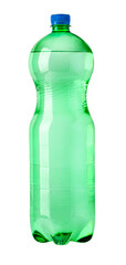 plastic bottles of soft drink