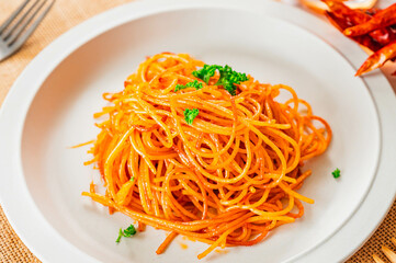 ワンパン料理　暗殺者のパスタ　