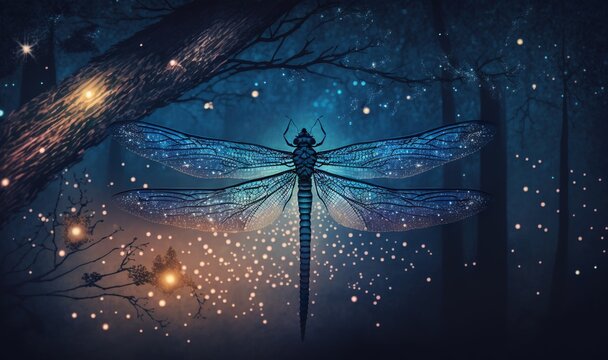 Dragonflies Background