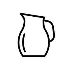 illustration of a jug