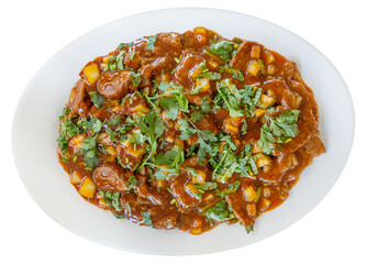 Plat asiatique Boeuf Thai