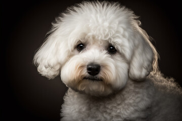 Capturing the Charm of Bichon Frise: A Studio Photoshoot for Your Furry Companion