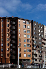 Building in the downtown of Bilbao