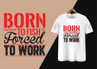  Trendy Custom Hunting Camping Fishing T-shirt Design | Fishing Typography T-shirt Design | Minimalist T-shirt Design