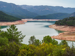 Tranco reservoir in Cazorla nature reserve, Spain