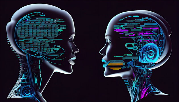 Artificial intelligence chatbot. CHATgpt conversation method. Conversational OpenAI, digital media, language model. Generative AI