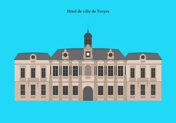 Town Hall of Troyes, France
Hôtel de ville de Troyes