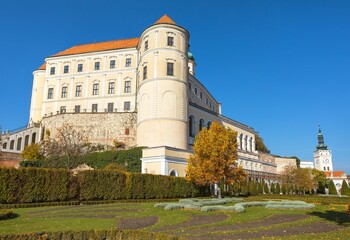 Fototapeta na wymiar Mikulov Castle, South Moravia, Czech Republic