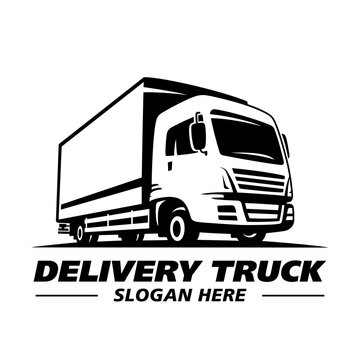 Truck Logo, Cargo logo, Delivery cargo trucks, Logistic logo. Vector and illustration.